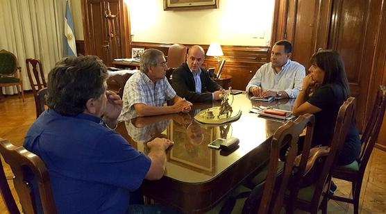 El encuentro en la Casa de Gobierno