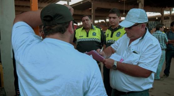 Inspectores en pleno control