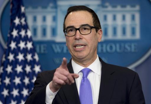 El secretario estadounidense del Tesoro Steven Mnuchin