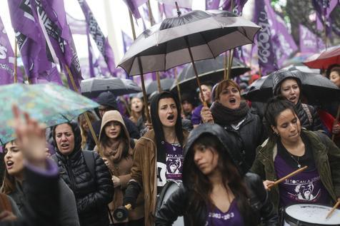 Las mujeres movilizadas en todo el mundo