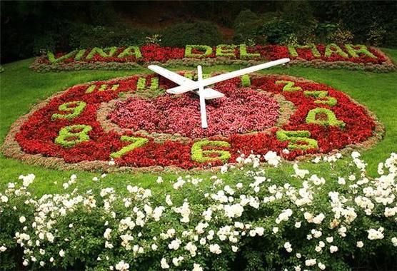 El típico reloj de Viña del Mar