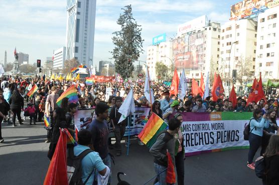 Las marchas por sus derechos