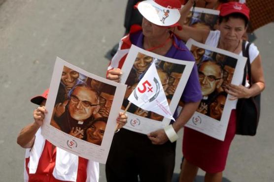 Marcha en memoria del Obispo del Pueblo