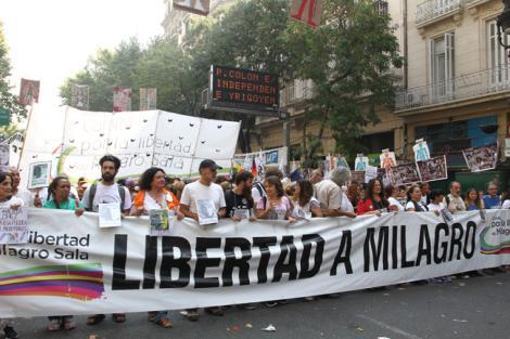 El pueblo se tomó las calles.