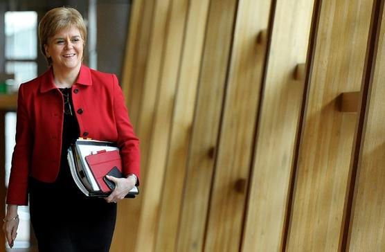 La primera ministra escocesa, Nicola Sturgeon