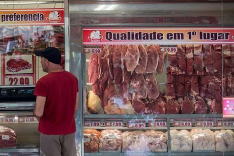 carne podrida y contaminada