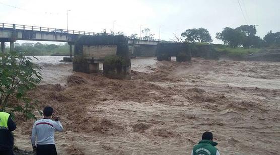 Crecida de rios en el sur tucumano