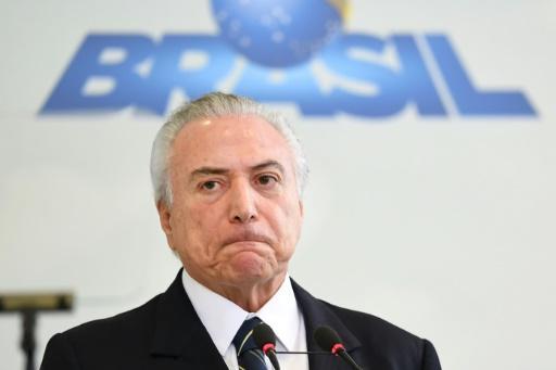 Ell corrupto y golpista Temer