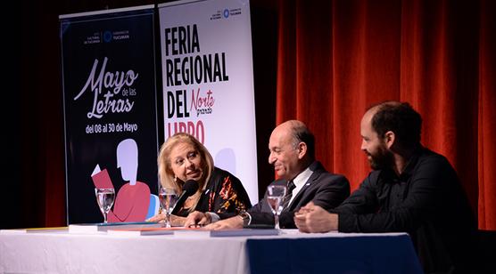 Chein y Guzmán en la presentación