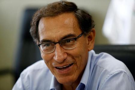 El ministro de Transportes y Comunicaciones de Perú, Martín Vizcarra