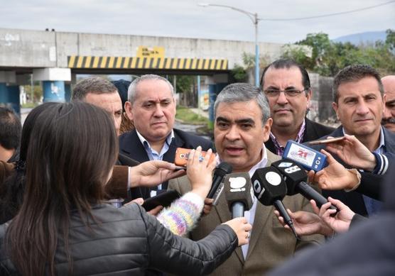 Alfaro en conferencia de prensa