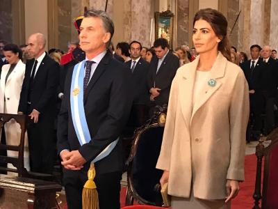 Macri en el Tedeum