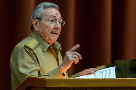 El presidente cubano, Raúl Castro