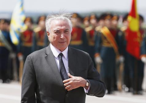 Temer de gira en Rusia