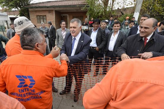 Jaldo visitó el barrio Juan Pablo II