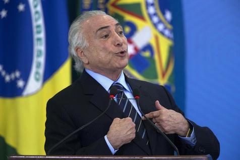 Temer sin credibilidad mundial