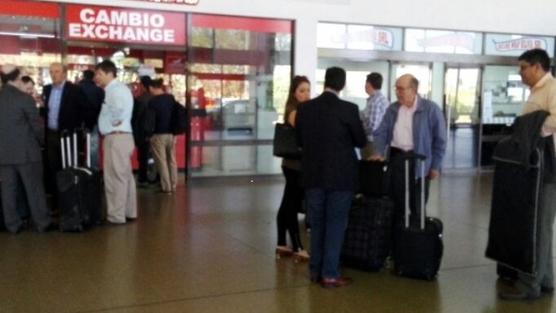 La delegación chilena  arribó ayer a Santa Cruz de la Sierra