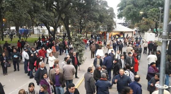 El año pasado se realizó en Plaza San Martín