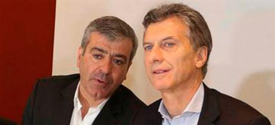 Cano junto a Macri