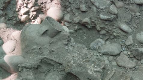 El hallazgo invalorable, un cementerio indígena de más de 1.300 años en Santiago de Chile. 