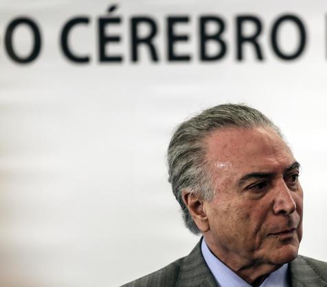 Temer, visitó ayer el Instituto del Cerebro