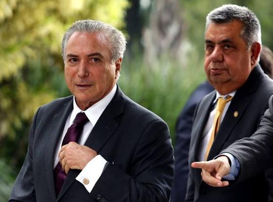 Jorge Picciani y Temer