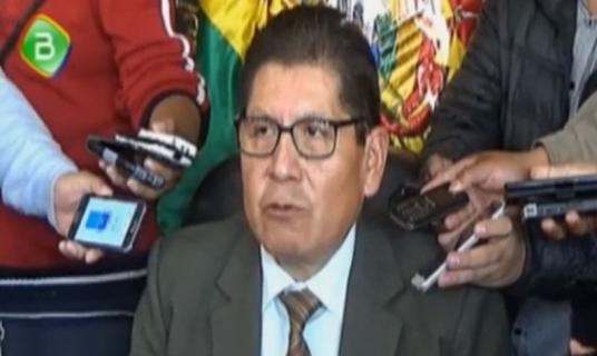 El presidente del TCP, Macario Lahor Cortez 