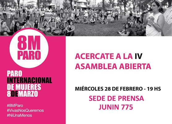 Asamblea por Día de la Mujer