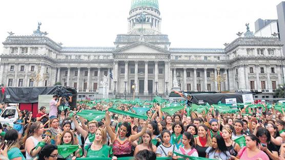 Congreso de verde