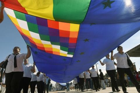 #MarparaBolivia desplegará inmensa bandera