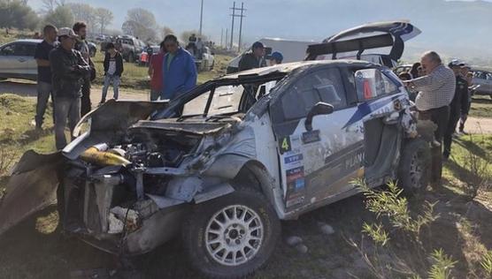 Así quedó el auto