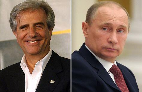 Tabaré Vazquez y Putin 