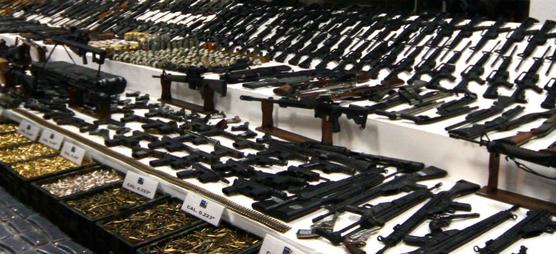 Armas secuestradas al PCC