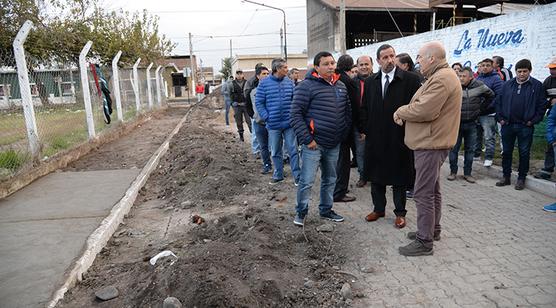 Obras en Banda del Río Salí