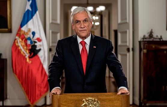 Piñera en su mensaje