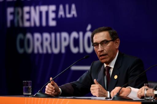 El presidente peruano Martín Vizcarra