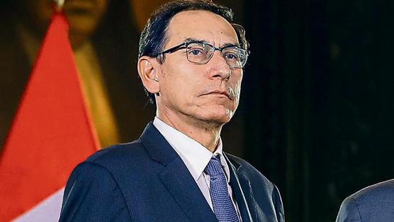 Martín Vizcarra presidente peruano