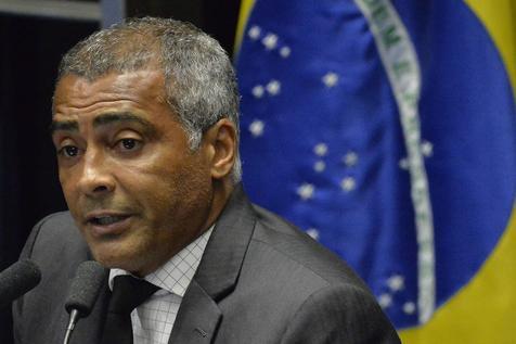 El exfutbolista Romario, un "outsider" con fuertes chances electorales en Rio de Janeiro (foto: ANSA)