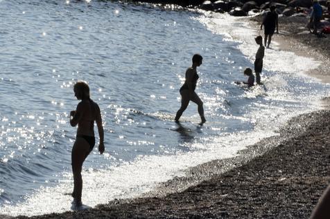 Helsinki, con temperaturas superiores a los 30 grados (foto: ANSA)