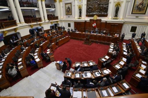 Congreso peruano, ayer