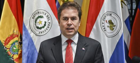 El canciller de Paraguay, Luis Castiglioni (foto: Gentileza Cancillería de Paraguay)