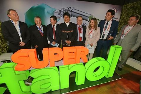 Morales en el lanzamiento del proyecto