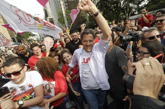 Haddad en campaña