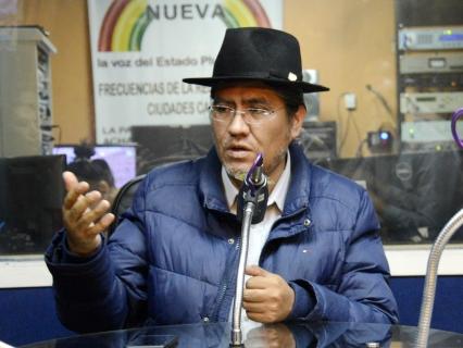 Diego Pary,, canciller de Bolivia