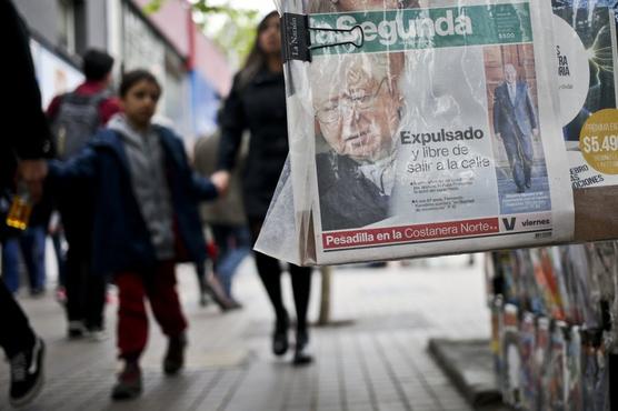 Un periódico informa sobre la expulsión de Fernando Karadima del sacerdocio por orden del papa Francisco