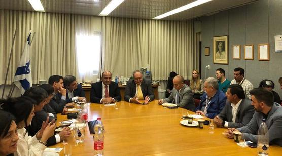 MAnzur en el Centro Médico Hadassah