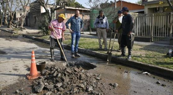 Pérdida de agua en Tafí Viejo