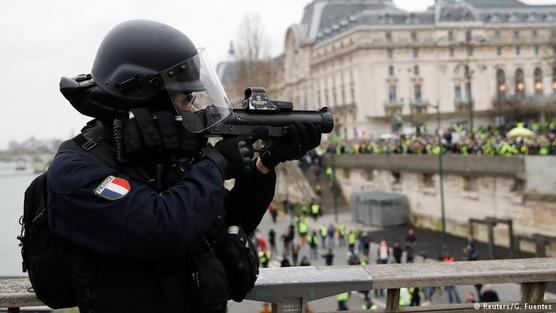 Macron anuncia mayor represión