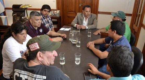 Amado recibió a organizaciones sociales