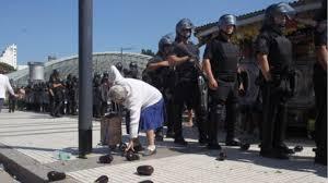 Síntesis en la foto de la jornada de represión